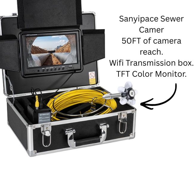Sewer Inspection Camera hover