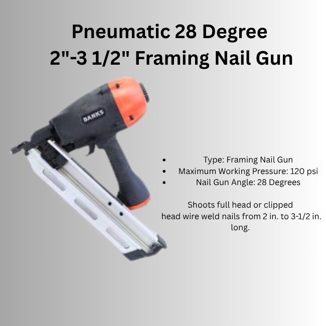 Medium nail gun