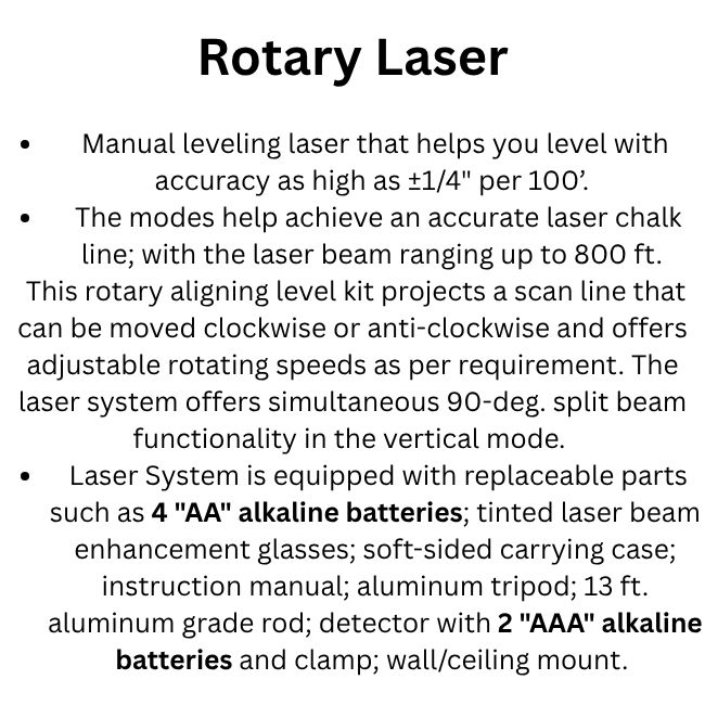 Laser Transit hover