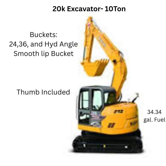 10 Ton Kato 308us-7 hover