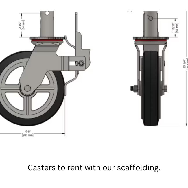 Casters- Set of 4 hover