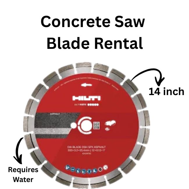 Blade Only -Concrete saw blade 14in hover