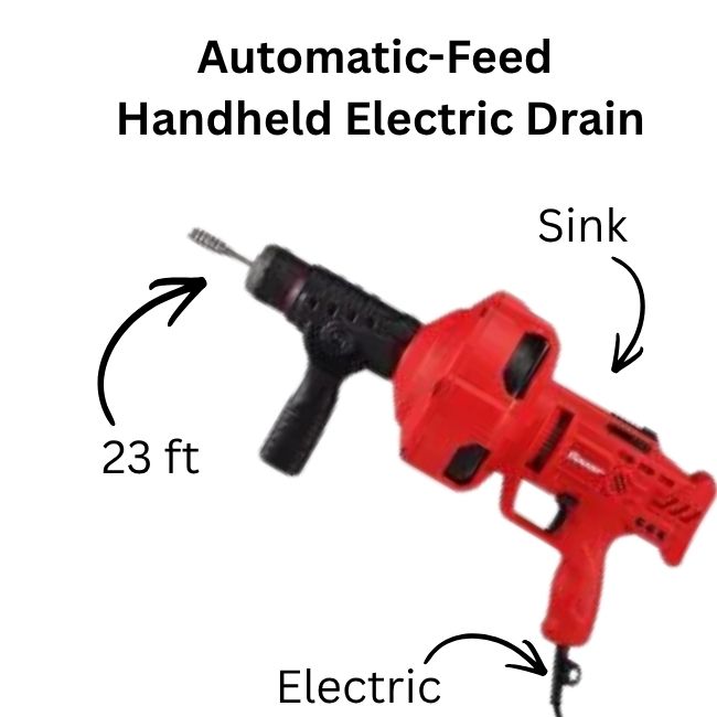 Powered Sink Auger hover