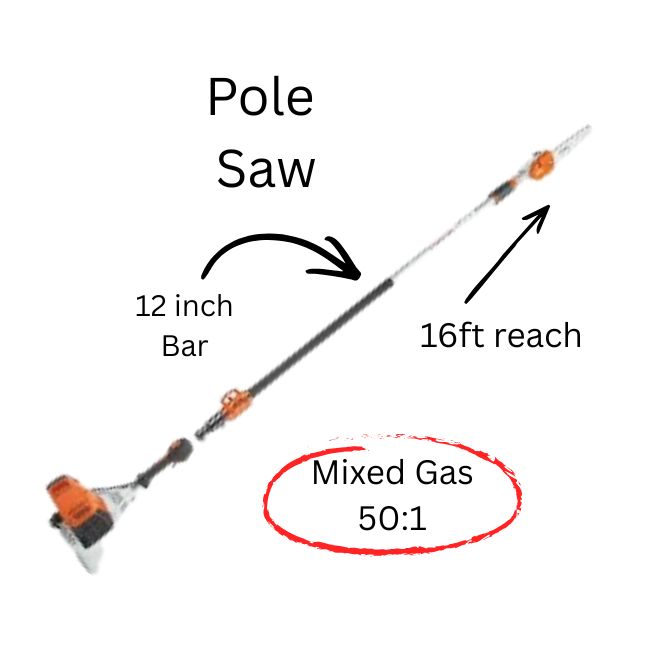 Pole saw hover