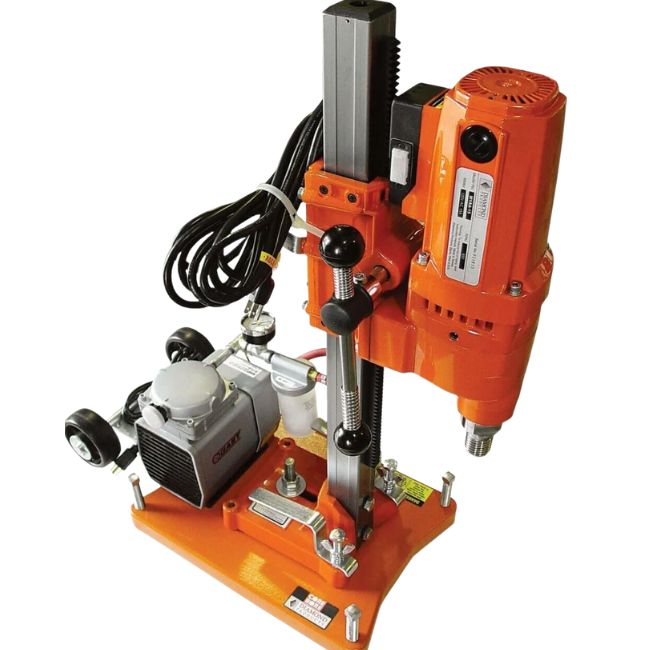 Core Drill With Vac and Stand