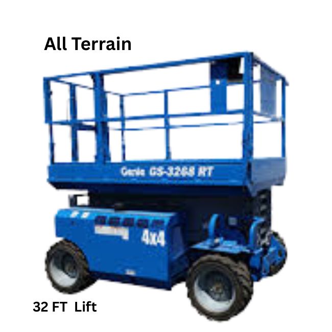 32ft All Terrain Sizzor Lift