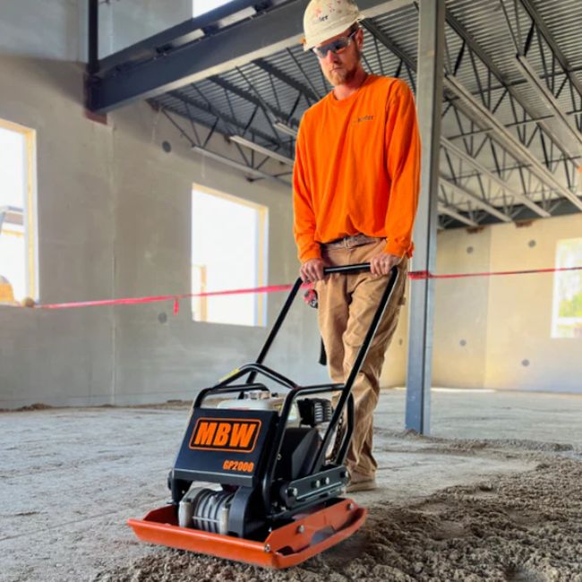 Plate compactor hover